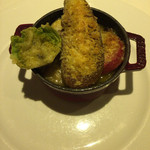 マッシュルーム - マグレ鴨、フォアグラ、イベリコ豚と天然ヒラタケのカスレ仕立て