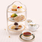 Afternoon tea set sandwich