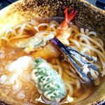 福々庵 - 天ぷらうどん 950円