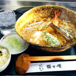 福々庵 - 天ぷらうどん 950円