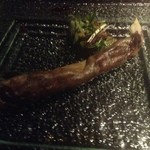 レクラン ド デリス - 前菜１　鰻とフォアグラのパートブリック包み　バルサミコソース