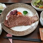 なごみ庵 恵 - ランチ和牛ステーキ