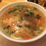 楽苑 - 野菜スープ
