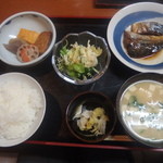 よし村 - サバの味噌煮定食\680