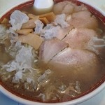 ラーメン渓流 - 塩ラーメン　チャーシュー、メンマ
