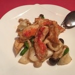 中国料理 瑞兆 - タラバ蟹とマコモ茸のＸＯ醤炒め
