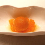 Jean-Georges Tokyo - 干し柿のソルベ