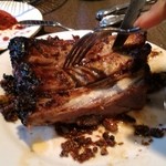 コリス - もち豚のスペアリブ★切っていきますよ!(^^)!