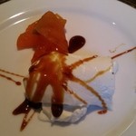 コリス - 柿を添えたパンナコッタです♪