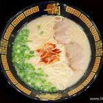 一蘭 - 料理写真:天然とんこつラーメン【2015年12月】