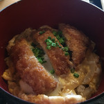 月の湯 - かつ丼→ハーフです