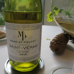 プレヴナンス - 27年12月　MANCIAT-PONCET SAINT-VERAN LE CLOS 2012