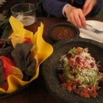 Barking Frog Grille - ワカモレ、ナチョ