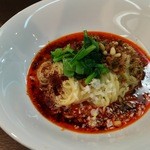 四川担担麺 蒼雲 - 汁なし坦々麺　辛さ４