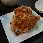 四川担担麺 蒼雲 - やっと会えた、油淋鶏