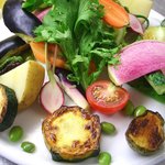 トラットリア ガヴェ - 【秦野産】無農薬有機野菜たっぷりのサラダ
