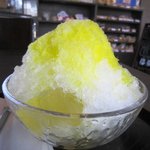 福蔵 -  かき氷（わらび餅入り）200円