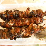 八ツ目や にしむら - ２０１６/１　肝串１本￥４００×３本