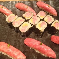 炭火焼肉 なかはら - 2015.12握りと巻物