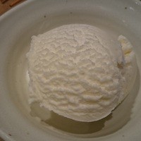 炭火焼肉 なかはら - 2015.12アイスクリーム
