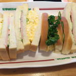 Komeda Ko-Hi-Ten - ミックスサンド  540円