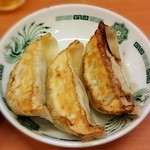 日高屋 - （2016.1.2再訪）餃子3個110円