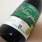 朝日町ワイン城 - 朝日町ワインナイアガラ白甘口1300円／27年12月
