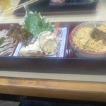 魚竹 - ちょっと天ざるセット　税込980円