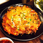 とん豚テジ - 海鮮チヂミ