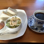 カフェ タナカ - ブレンドコーヒー380円とBセット