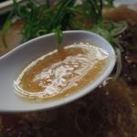 小鉄 本店 - 肉味噌ラーメンスープ