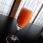 岡崎旅館 - グレープフルーツジュース