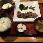 wafuuresutorammarumatsu - 牛タン麦飯定食‼️