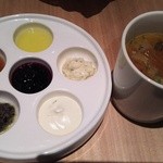 スープセット 1080円(税別)