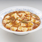 Fuku shin - マーボー豆腐380円/ライス・スープ・おしんこ付マーボー定食580円 