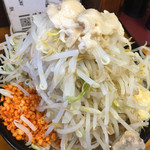 豚五里羅Ⅱ - 小ラーメン  野菜・ニンニク・アブラ・辛いヤツ