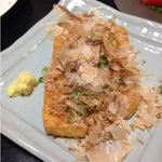 味工房すず - 自家製厚揚げ　¥520