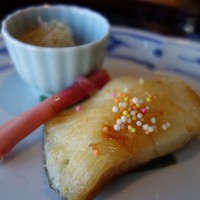 たん熊北店 名古屋店 - 焼物（鰈のあられ焼）