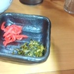 麺匠 清兵衛 - 生姜と高菜