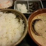 みくに茶屋 - 自然薯定食(1300円)