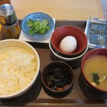 すき家 - たまごかけごはん朝食