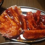 焼肉×食べ放題 南大沢 にひゃくてん - 激辛ドラゴンホルモン・ブタカルビ