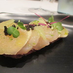 アビス - 帆立とマッシュルーム、キャビア添え