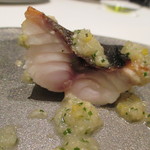 アビス - アズキハタとイサキのポワレ