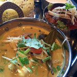 Spice&Dining KALA - ○ゴートニルギリコルマ様（600円）＆○ふぐのモイリー様（600円）