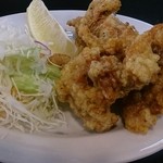長浜ラーメン 味一番 - ここは、唐揚げも美味ッス！(⌒‐⌒)