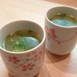 和鶏屋 - H.27.9.14.夜 鶏スープ @50円税別