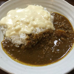 元町通り3丁目 - 2016.1.2 神戸キーマカレー(週替わりスープ付き)650円。トッピングの特製ホワイトチーズ100円(税込)
      マイルドぉ〜♪