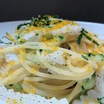 Little cucina Yume - イカとカラスミのパスタ