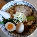 麺屋　我龍 - 鶏そば(１日限定20食)＋味玉730円＋90円